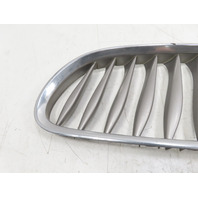 06 BMW Z4 E85 #1326 Grill Pair Bumper Kidney Grey Chrome OEM Front