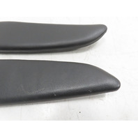 06 BMW Z4 E85 #1326 Trim Pair, Center Console Knee Pad Black 7026215 7026216