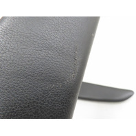 06 BMW Z4 E85 #1326 Trim Pair, Center Console Knee Pad Black 7026215 7026216