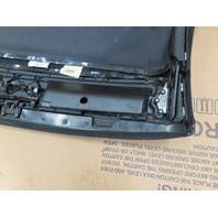 06 BMW Z4 E85 #1326 Convertible Soft Top Roof Frame Glass Window Black