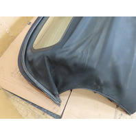 06 BMW Z4 E85 #1326 Convertible Soft Top Roof Frame Glass Window Black