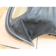 06 BMW Z4 E85 #1326 Convertible Soft Top Roof Frame Glass Window Black