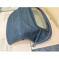 06 BMW Z4 E85 #1326 Convertible Soft Top Roof Frame Glass Window Black