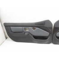 00 Bmw Z3 M #1327 Door Panel Pair, Black/Grey Nappa Leather Late Style