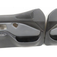 00 Bmw Z3 M #1327 Door Panel Pair, Black/Grey Nappa Leather Late Style
