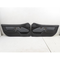 00 Bmw Z3 M #1327 Door Panel Pair, Black/Grey Nappa Leather Late Style
