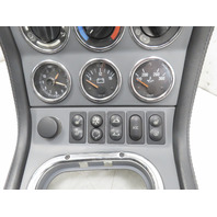 00 Bmw Z3 M #1327 Center Console, Complete Gauges Black/Grey Leather
