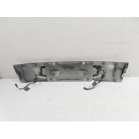 00 Bmw Z3 M #1327 Trim, Trunk Lid Emblem License Plate Panel 2693055