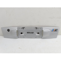 00 Bmw Z3 M #1327 Trim, Trunk Lid Emblem License Plate Panel 2693055