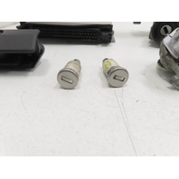 00 Bmw Z3 M #1327 Lock Set, S52 DME ECU Immobilizer Ignition 3.2L