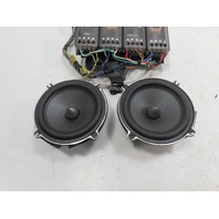 00 Bmw Z3 M #1327 Speaker Pair Focal Sound PS130 w/ Crossover