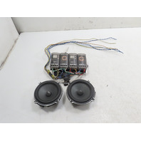 00 Bmw Z3 M #1327 Speaker Pair Focal Sound PS130 w/ Crossover