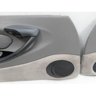 98 Porsche Boxster 986 #1328 Door Panel Pair, Grey, Right & Left