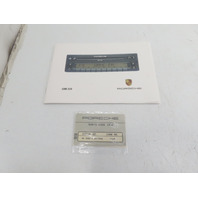 98 Porsche Boxster 986 #1328 Radio CD Player, AM FM Tuner CDR-210 911 Bluetooth 99364512001