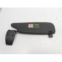 98 Porsche Boxster 986 #1328 Sunvisor, Left Driver Side, Black 98656160700