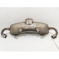 98 Porsche Boxster 986 #1328 Exhaust Muffler, 2.5L M96.00 M96.20 Motor OEM 99611112107