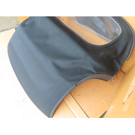 98 Porsche Boxster 986 #1328 Convertible Soft Top W/ Plastic Window Black
