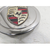 98 Porsche Boxster 986 #1328 Center Cap Set, Wheel Chrome 911 996 OEM 99636130309