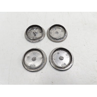 98 Porsche Boxster 986 #1328 Center Cap Set, Wheel Chrome 911 996 OEM 99636130309