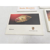 98 Porsche Boxster 986 #1328 Owners Manual Set Books W/ Pouch
