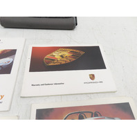 98 Porsche Boxster 986 #1328 Owners Manual Set Books W/ Pouch