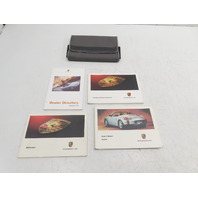 98 Porsche Boxster 986 #1328 Owners Manual Set Books W/ Pouch