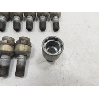 98 Porsche Boxster 986 #1328 Lug Bolt Set, 20 OEM Wheel Lug Nuts 4 Locking & Key