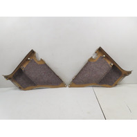 92 Lexus SC400 SC300 #1329 Trim Pair Interior Quarter Panel Lower Left & Right Tan