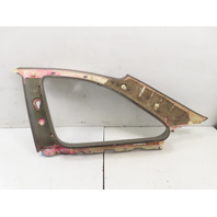 92 Lexus SC400 SC300 #1329 Trim, Interior Quarter Window Panel C-Pillar Right Left Tan