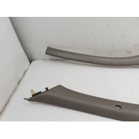 92 Lexus SC400 SC300 #1329 Trim Pair Interior A-Pillar Front Right & Left Brown 62210-24030