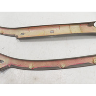 92 Lexus SC400 SC300 #1329 Trim Pair Interior A-Pillar Front Right & Left Brown 62210-24030
