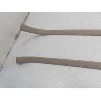 92 Lexus SC400 SC300 #1329 Trim Pair, Door Sill Carpet Insert Holder Tan 67914-24020 67913-24030