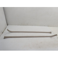 92 Lexus SC400 SC300 #1329 Trim Pair, Door Sill Carpet Insert Holder Tan 67914-24020 67913-24030