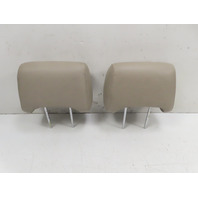 92 Lexus SC400 SC300 #1329 Headrest Pair, Front Seat, Tan Leather Left & Right