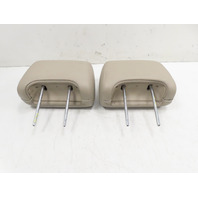 92 Lexus SC400 SC300 #1329 Headrest Pair, Front Seat, Tan Leather Left & Right