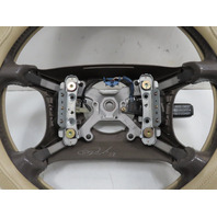 92 Lexus SC400 SC300 #1329 Steering Wheel, Brown Leather