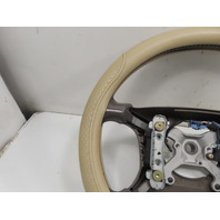 92 Lexus SC400 SC300 #1329 Steering Wheel, Brown Leather