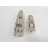 92 Lexus SC400 SC300 #1329 Switch Pair Master Window Mirror & Door Lock Left & Right