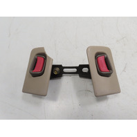 92 Lexus SC400 SC300 #1329 Seatbelt Buckle, Receiver Rear Left & Right Tan