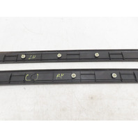 92 Lexus SC400 SC300 #1329 Trim Pair, Door Sill Scuff Plate Black 67911-24010