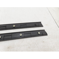 92 Lexus SC400 SC300 #1329 Trim Pair, Door Sill Scuff Plate Black 67911-24010