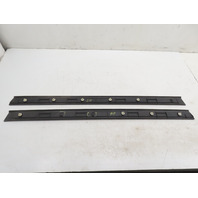 92 Lexus SC400 SC300 #1329 Trim Pair, Door Sill Scuff Plate Black 67911-24010