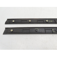 92 Lexus SC400 SC300 #1329 Trim Pair, Door Sill Scuff Plate Black 67911-24010