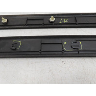 92 Lexus SC400 SC300 #1329 Trim Pair, Door Sill Scuff Plate Black 67911-24010