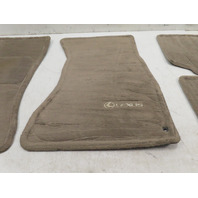 92 Lexus SC400 SC300 #1329 Floor Mat Set, Carpet Tan Front & Rear