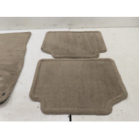 92 Lexus SC400 SC300 #1329 Floor Mat Set, Carpet Tan Front & Rear