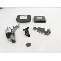 01 Porsche Boxster S 986 #1330 Lock Set, Ignition, DME, ECU, Immobilizer & Key 3.2L