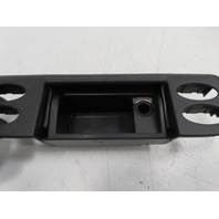 01 Porsche Boxster S 986 #1330 Trim, Ashtray, Center Console Bezel Black 99655209502