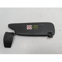 01 Porsche Boxster S 986 #1330 Sunvisor, Left Driver Side, Black 98656160700