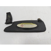 01 Porsche Boxster S 986 #1330 Sunvisor, Left Driver Side, Black 98656160700